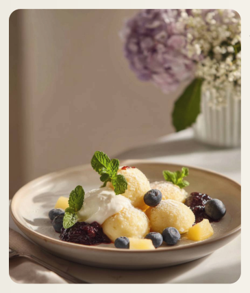 Фото блюда: Лимонные ленивые вареники