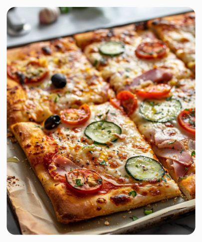 Фото блюда: САМАЯ ПРОСТАЯ В МИРЕ ПИЦЦА