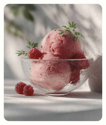 Фото блюда: Малиновый сад