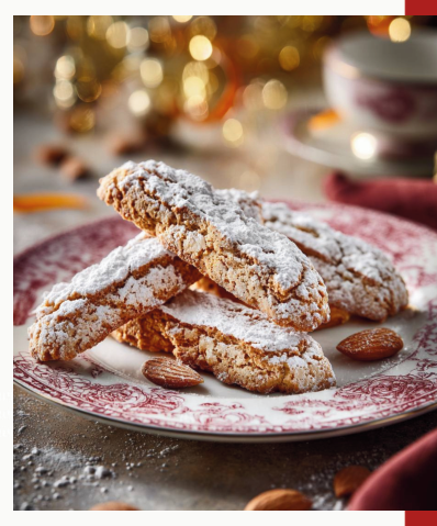 Фото блюда: Миндальные палочки с апельсином