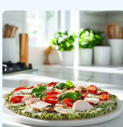 Фото блюда: БРОККОЛИ-ПИЦЦА