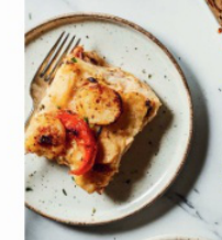 Фото блюда: Запеканка из картофеля и курицы с болгарским перцем